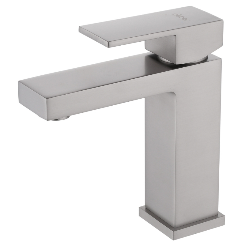 Смеситель ABBER Daheim для раковины, нержавеющая сталь