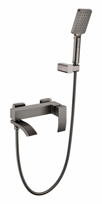 Смеситель для ванны Grocenberg в цвете графит