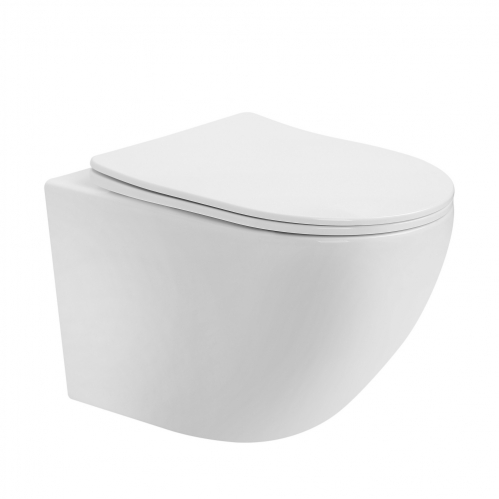 Унитаз ABBER Bequem  подвесной белый