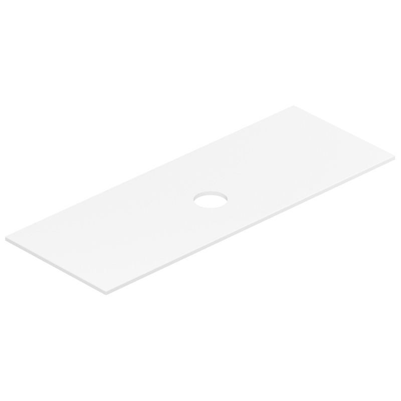 Столешница Luna-Turin 140, White Silk Belux 140