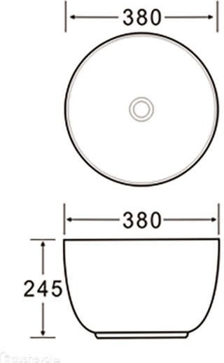 Умывальник SantiLine 38*38