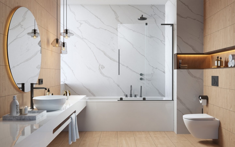 Душевая шторка Furo SL  PND II графит