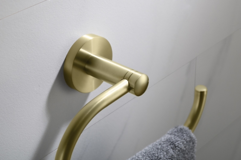 Полотенцедержатель Timo Saona золото брашированное