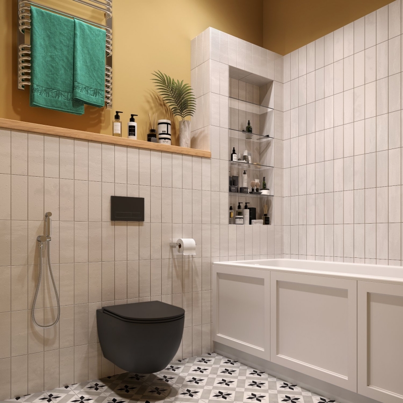 Унитаз подвесной Wellsee Chalice Perfection RimFree  черный матовый в комплекте с сиденьем SoftClose