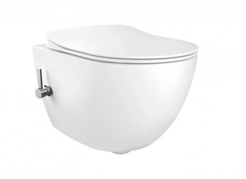 Унитаз подвесной City безободковый с интегрированной функцией биде