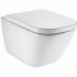Унитаз Roca The Gap Clean Rim, подвесной, безободковый с сиденьем 