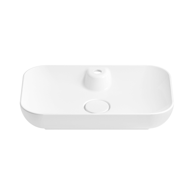 Накладная раковина Wellsee Croquis 2.0, 700 x 400 x 130