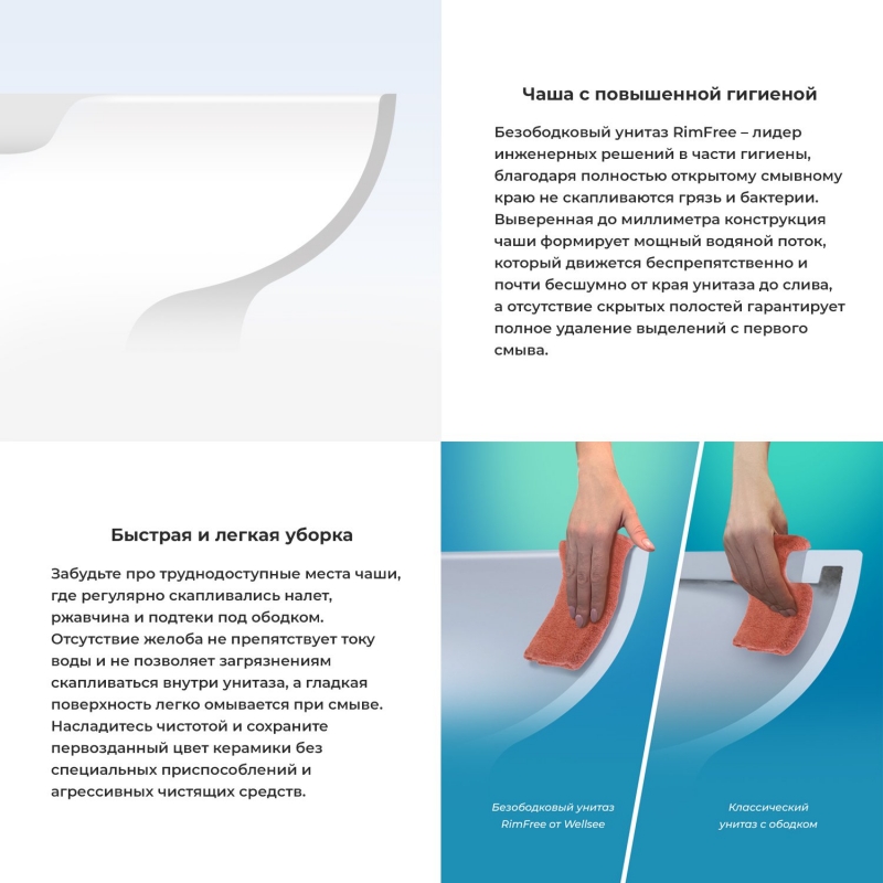 Унитаз подвесной Wellsee Chalice Perfection RimFree  черный матовый в комплекте с сиденьем SoftClose