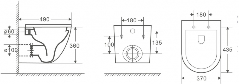Комплект инсталляции Weltwasser Marberg  с кнопкой и подвесным унитазом Merzbach 