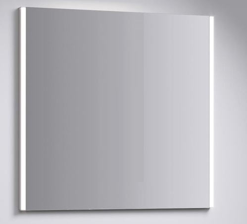 "SM 80" зеркальное полотно с подсветкой, ТМ «AQWELLA» 80 см