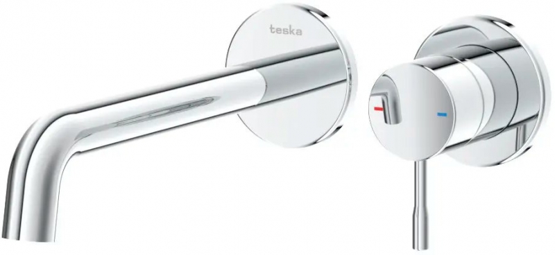 Смеситель скрытого монтажа, Teska Atlas, хром