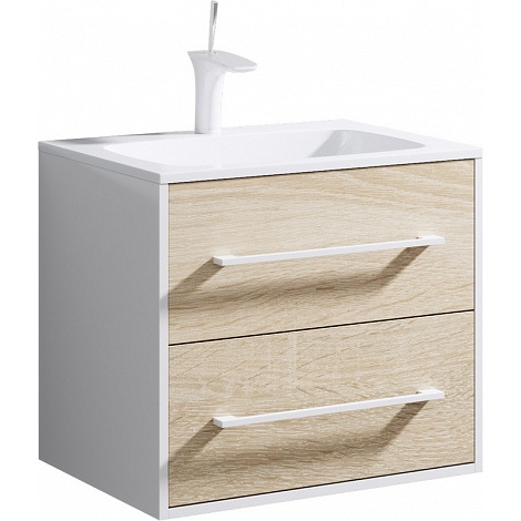 "Майами" Тумба с умывальником подвесная, «AQWELLA»