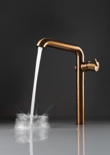 DEANTE SILIA  Смеситель для раковины высокий, брашированная бронза