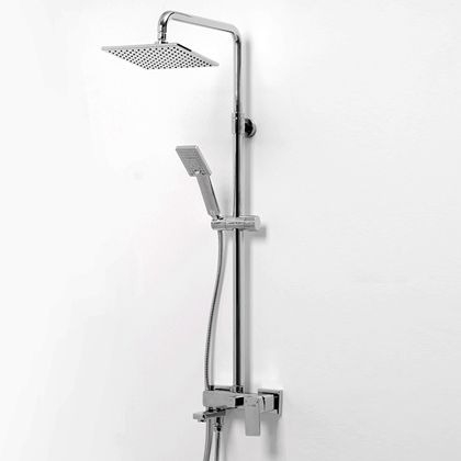 Душевая стойка Wasser Kraft, хром