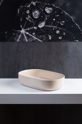 Умывальник Allen Brau Fantasy Oval 55*36 бежевый