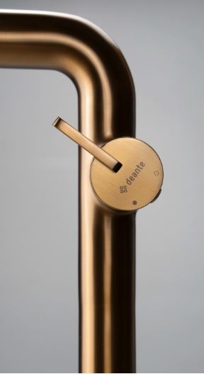 DEANTE SILIA  Смеситель для раковины высокий, брашированная бронза
