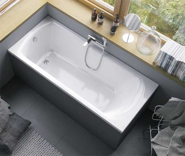 Ванна акриловая Excellent Lamia Slim 160х75 с ножками в комплекте