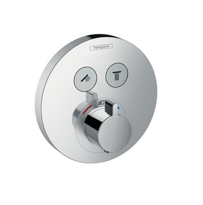 УШЕВОЙ НАБОР С ТЕРМОСТАТОМ HANSGROHE RAINDANCE SELECT S хром