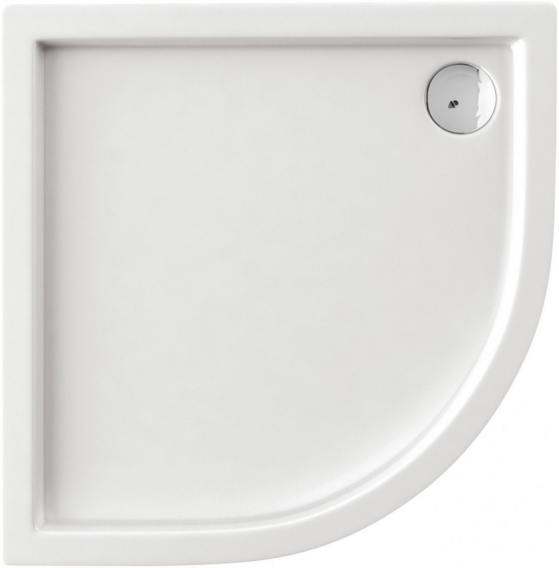 Jasmin Поддон акриловый полукруглый, 90x90x14 см