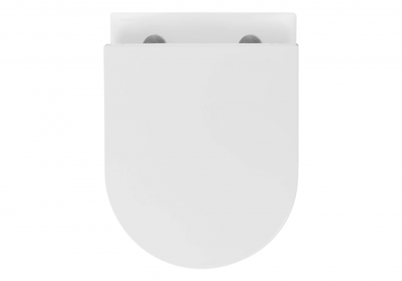 Унитаз подвесной безободковый Aquatek КЛАССИК c cиденьем в комплекте