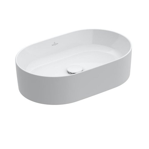 Умывальник накладной Villeroy&Boch Collaro  56x36 альпийский белый