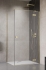 Душевой уголок Radaway Essenza Brushed Gold KDJ 120x100 правый, стекла прозрачные, профиль брашированное золото
