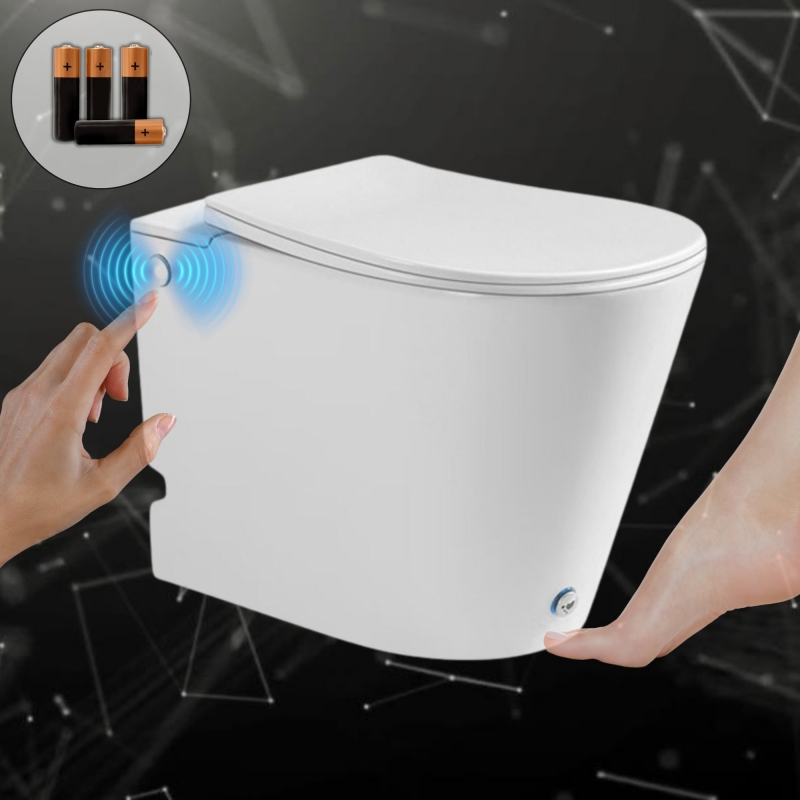 Унитаз приставной импульсный Roxen Turbo  36x57,5 безободковый Soft Close