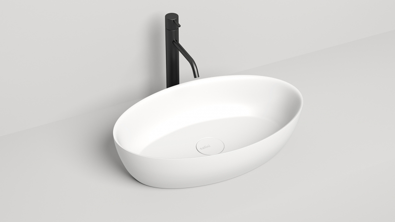  Раковина накладная Salini ALDA 01 58*35 (S-Sense, RAL глянцевый)