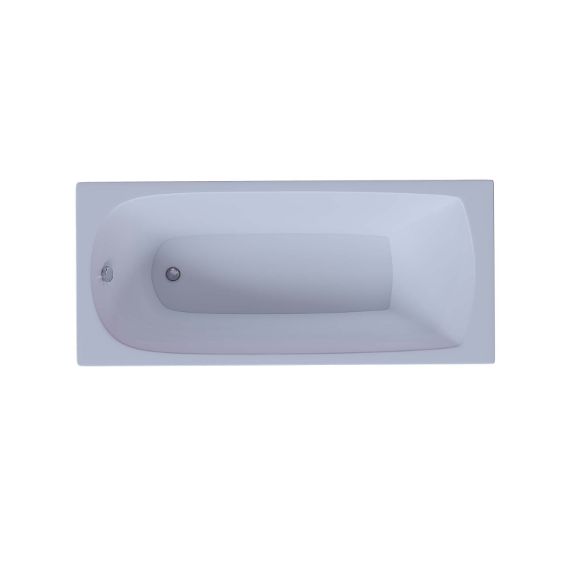 Акриловая прямоугольная ванна Aquatek Eco-Friendly Ника 170х75 с ножками в комплекте