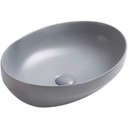 Умывальник CeramaLux 50*36*14,5 серый