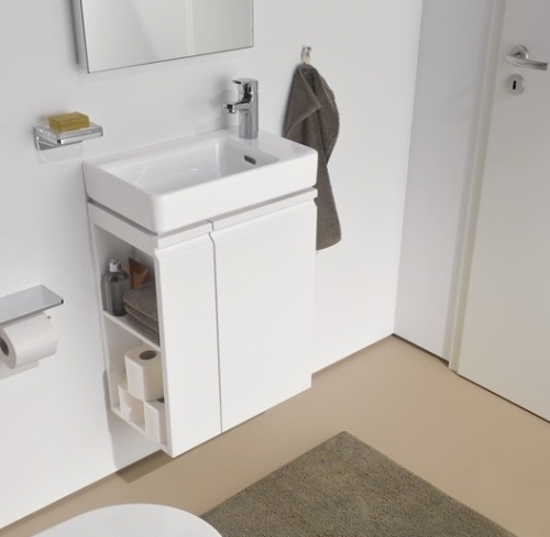 Мини-раковина, ассиметричная правая LAUFEN PRO S, 48*28 см