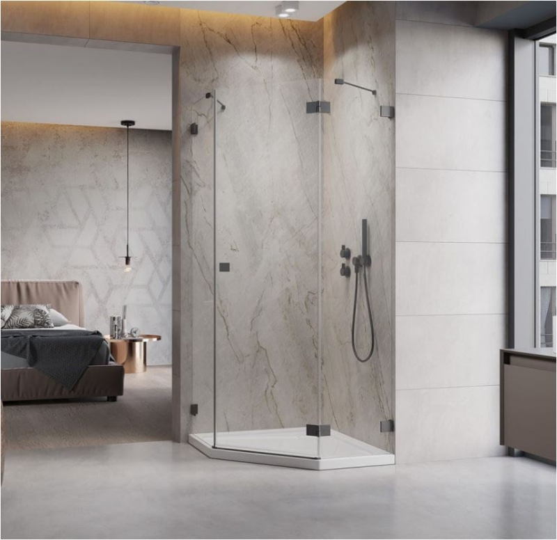 Душевой уголок Radaway ESSENZA BRUSHED GUNMETAL PTJ 