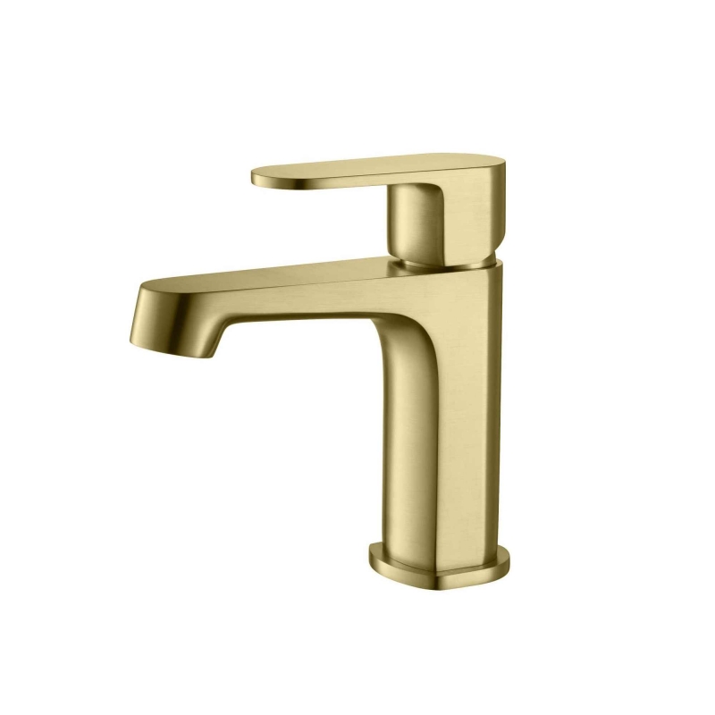 Смеситель для раковины   шлиф.золото AQUATEK  Оберон