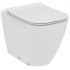 Унитаз приставной Ideal Standard i.life B безободковый RimLS+, c тонкой крышкой Soft-close 