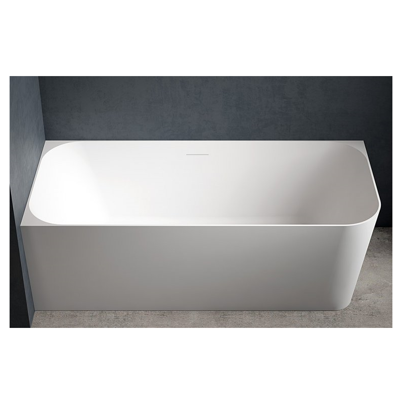 Акриловая ванна Abber 160x75 левая, белая