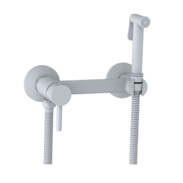 Смеситель для биде Ceramalux, белый матовый