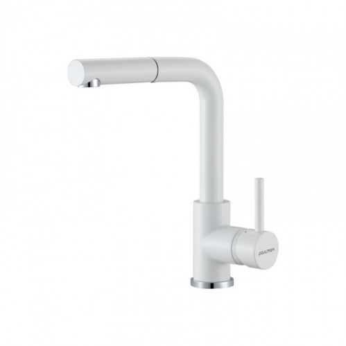 СМЕСИТЕЛЬ PAULMARK KASSEL, (БЕЛЫЙ/БЕЛЫЙ МАТОВЫЙ)