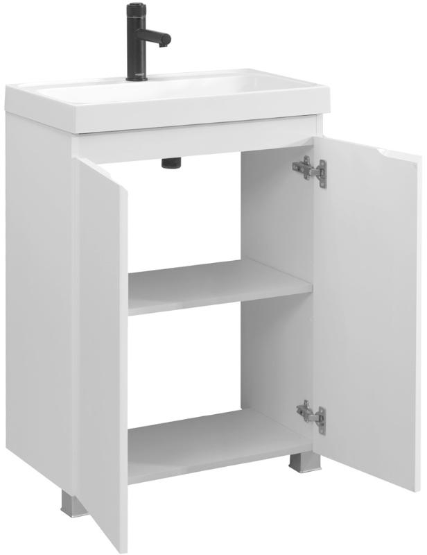 Тумба для умывальника Belux Бостон Н 60 напольная с умывальником