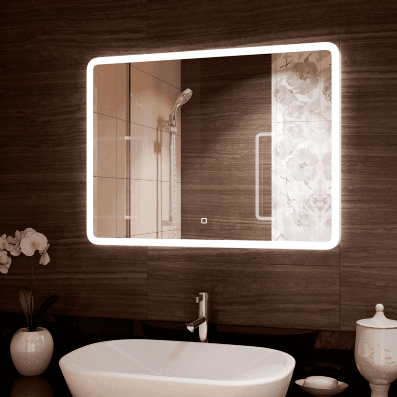 Зеркало Континент Demure LED сенсорный выключатель
