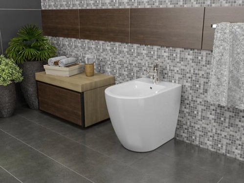 Биде напольное Roxen Antares  36x52 белое