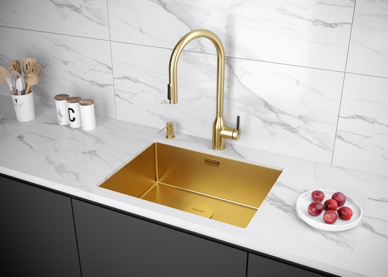 Смеситель PAULMARK UNIVERSAL (золото/брашированное золото)