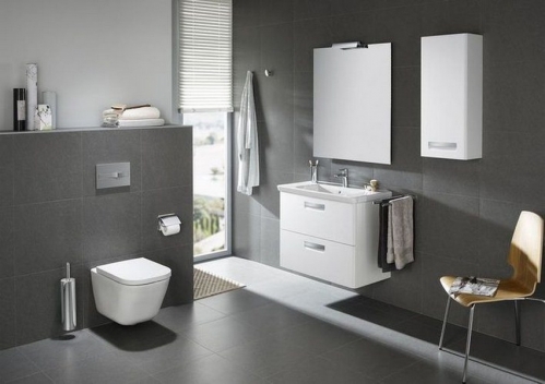 Унитаз подвесной Roca Gap 35x54, с крышкой Soft Close