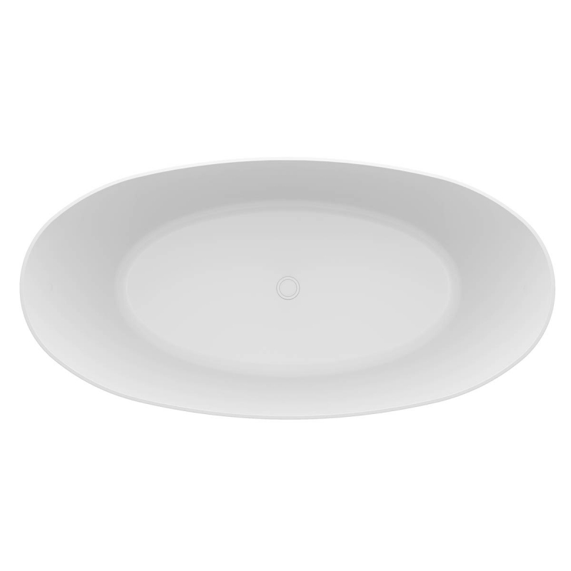 Ванна BELUX Дубай 1600 Белый матовый, Solid Surface