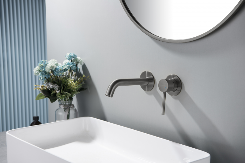 Смеситель для раковины AQUATEK Европа, графит