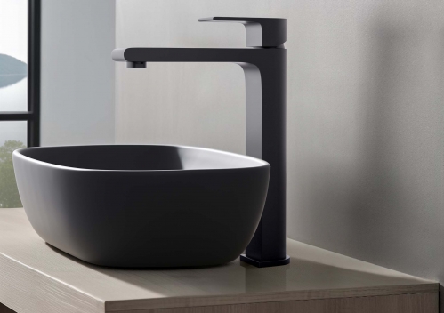 Смеситель для раковины Лира Aquatek черный