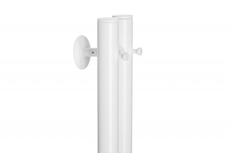 Полотенцесушитель Ростела Мини 2 электрический белый с диммером