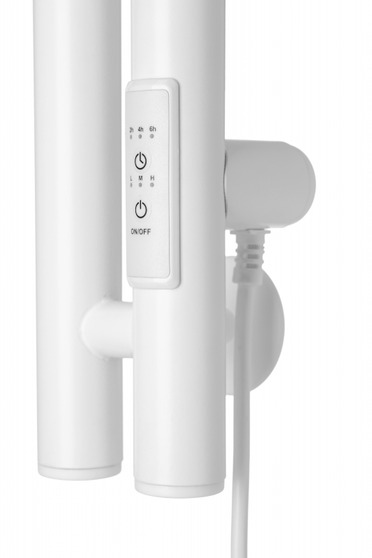 Полотенцесушитель Ростела Мини 2 электрический белый с диммером