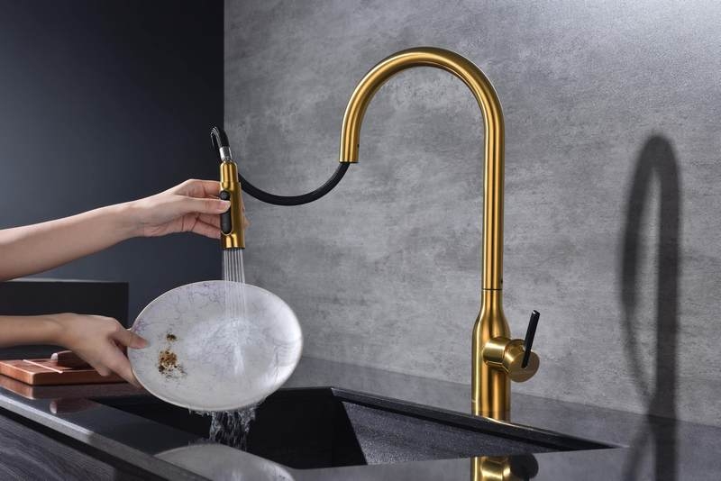 Смеситель PAULMARK UNIVERSAL (золото/брашированное золото)