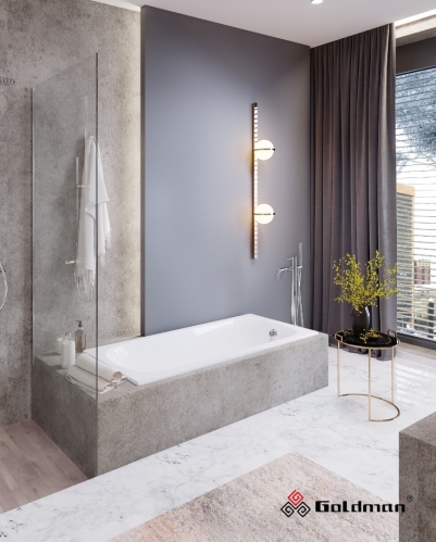 Чугунная ванна Goldman Classic 160*70