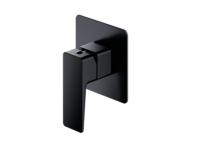 Смеситель для душа на 1 режим Omnires Parma, чёрный мат